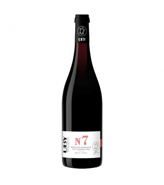 Domaine Uby Merlot-Tannat N°7 Côtes de Gascogne