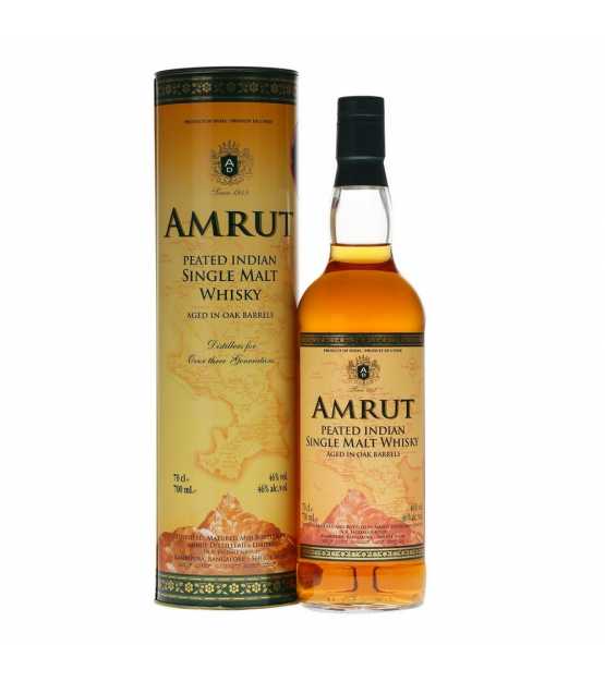 Amrut Peated Indian Single Malt Whisky