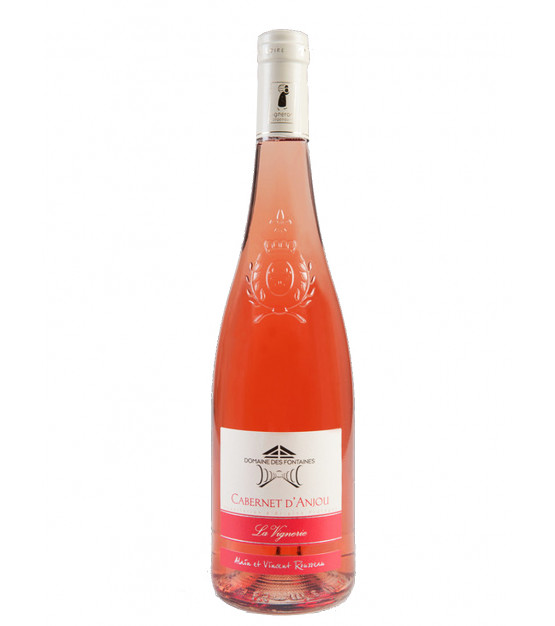 Domaine des fontaines la vignerie cabernet d'anjou rosé