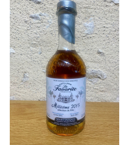 La Favorite Millésime 2015 rhum