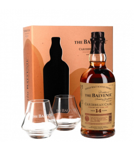 The Balvenie 14 ans Caribbean cask + 2 verres