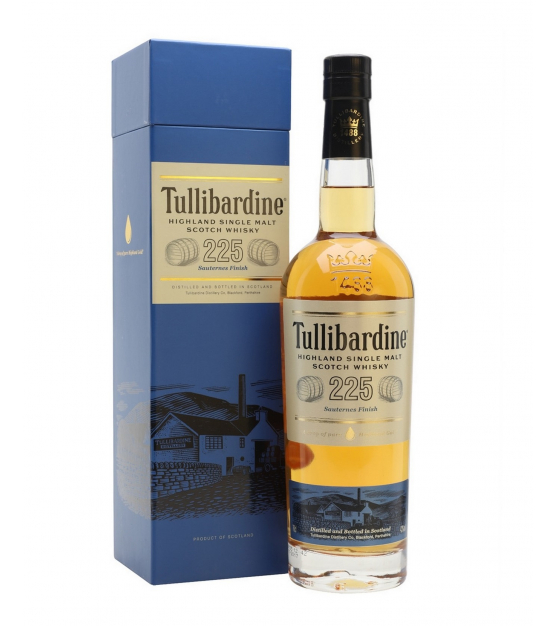 Tullibardine 225 Sauternes Finish Highland Single Malt Whisky Etui