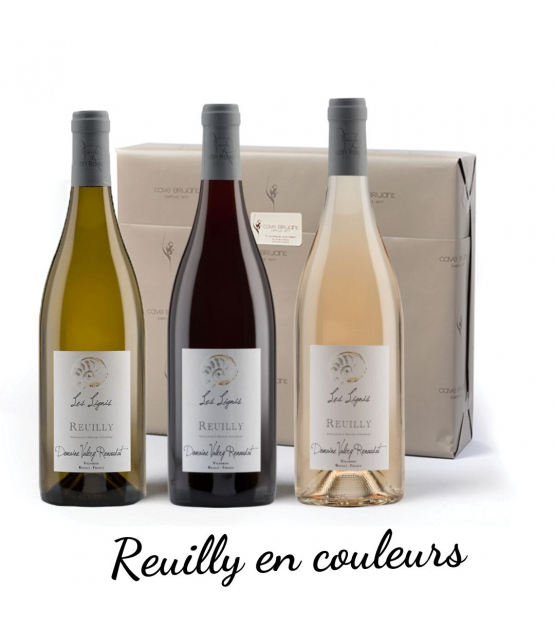 Coffret vins Reuilly en couleurs