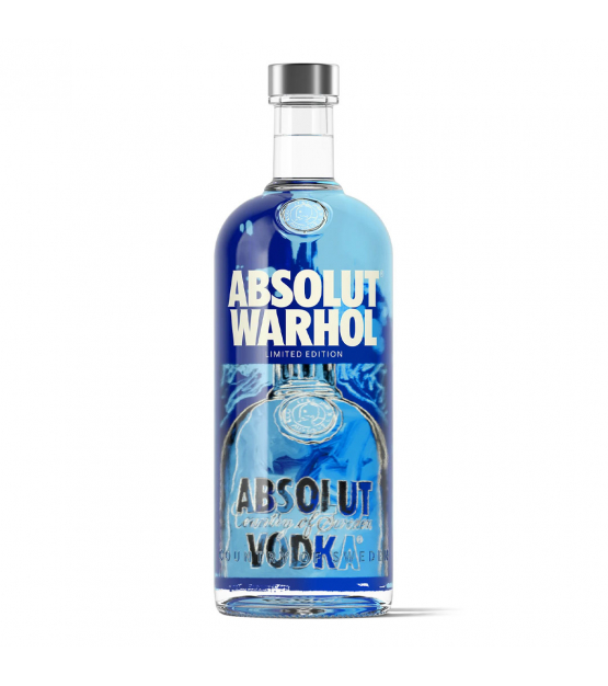 Absolut Blue Warhol Vodka Edition Limitée