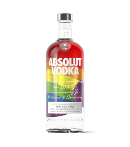 Vodka Absolut Rainbow Colors Edition