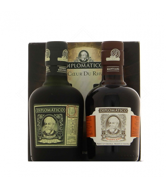 Coffret Diplomatico 2 x 35 cl Mantuano + Reserva Exclusiva