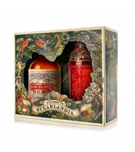 Don Papa 7 ans coffret avec shaker