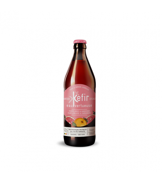 Kéfir Eau Vertueuse Pamplemousse Cardamome 