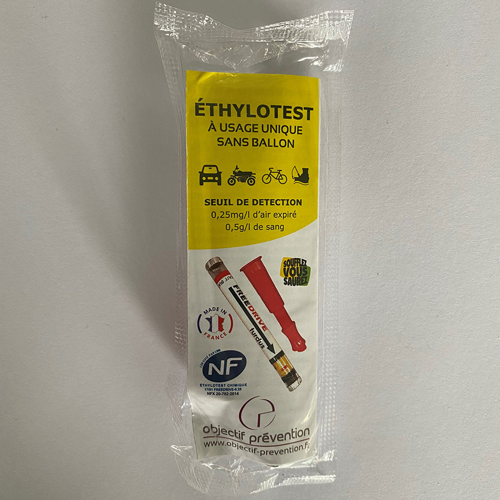 Éthylotest 0.2 g/l - Terrassous